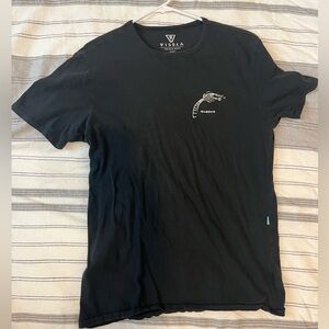 Vissla Medium T Shirt black tee Vintage Wash